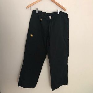 WonderWink Black scrub pants Large Petite